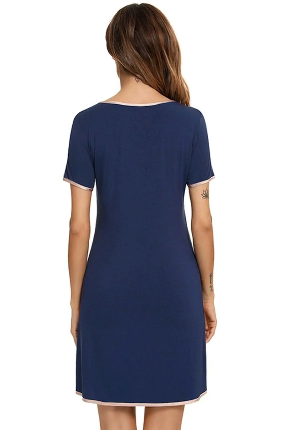 Cozy chic round neck dress - Love Salve